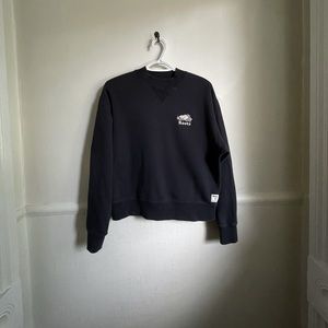 Roots Navy Crew Neck Sweater